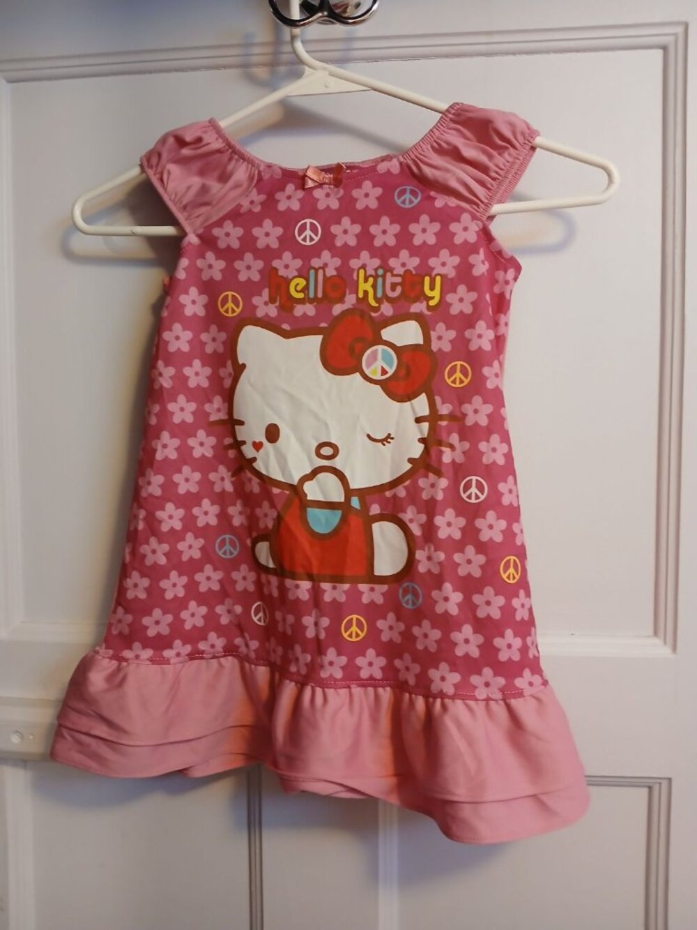 Hello Kitty Girls 3T Pajama Dress